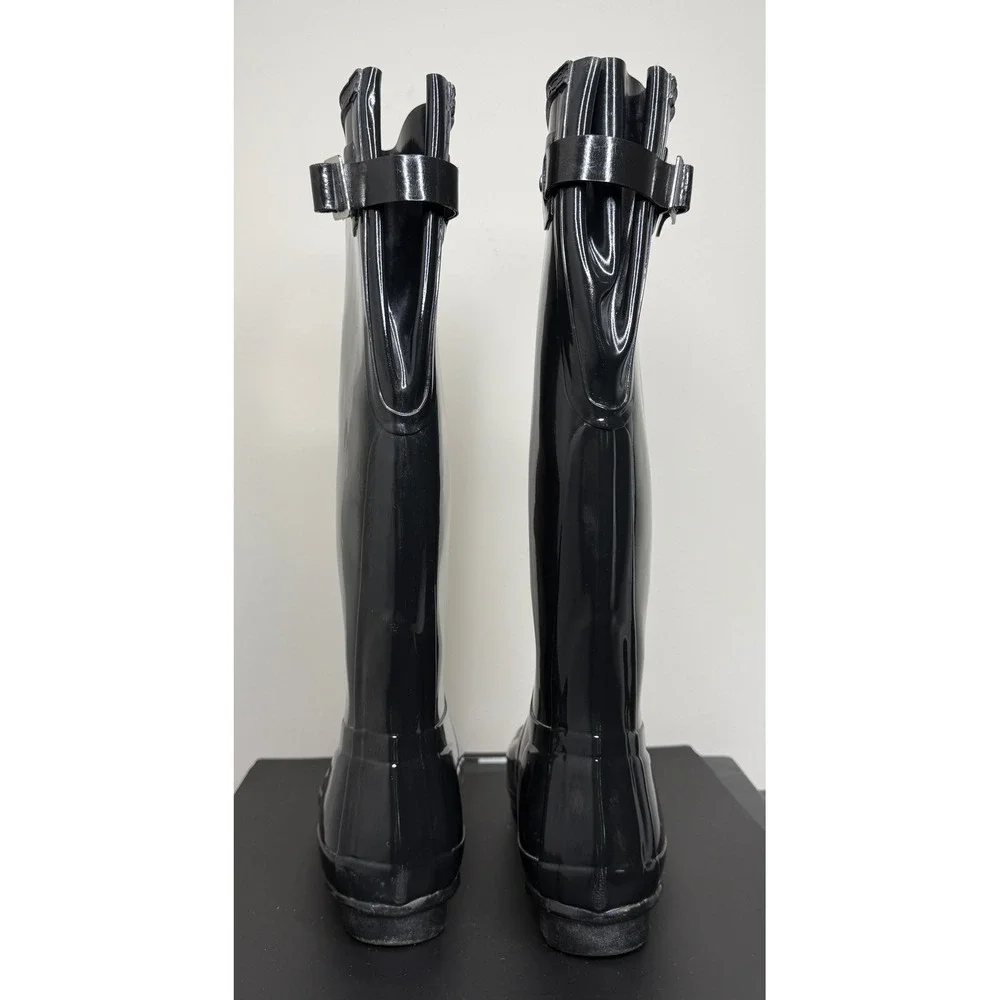 Hunter Women's Original Tall Gloss Rain Boots Size 8
